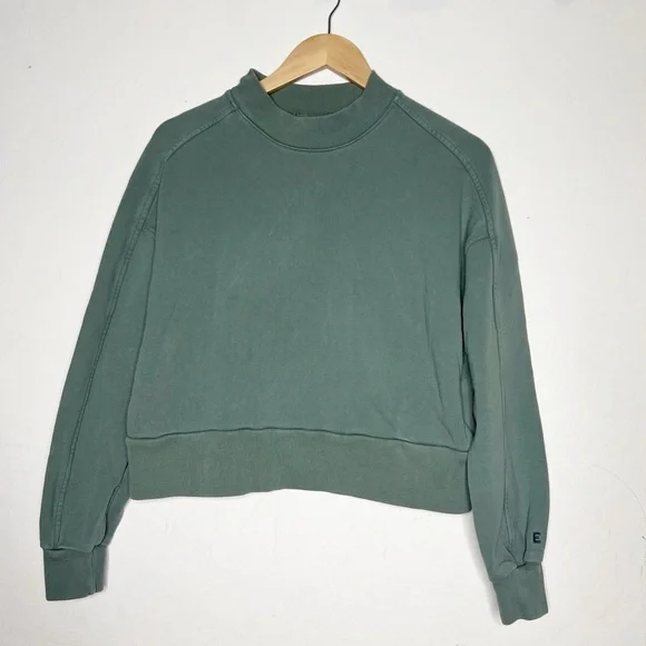 Women's Green Sweater - Picture 3 of 7
